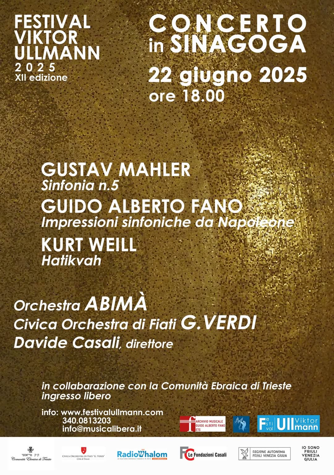 CONCERTO IN SINAGOGA